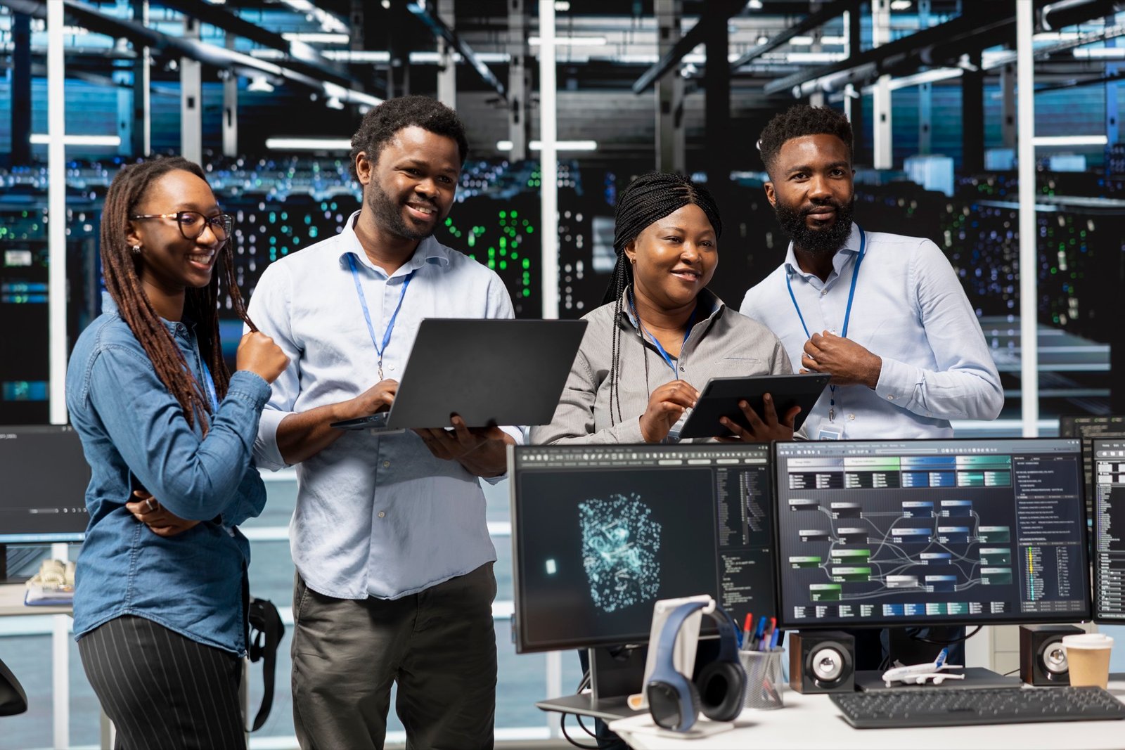 Experts techniques autour d’un projet digital